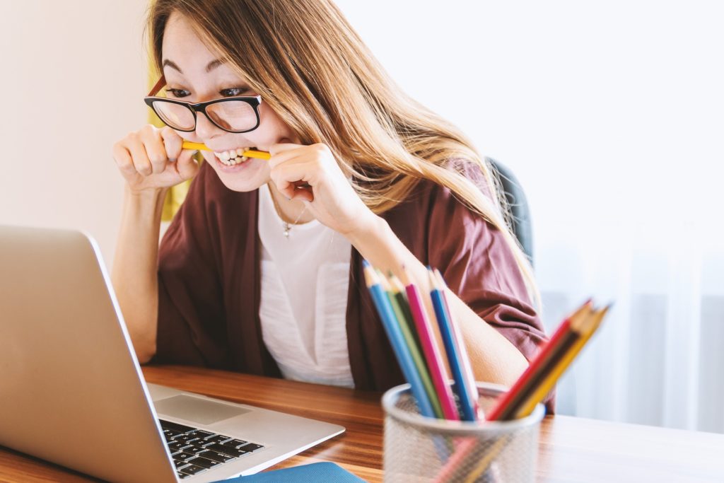 Woman on Laptop