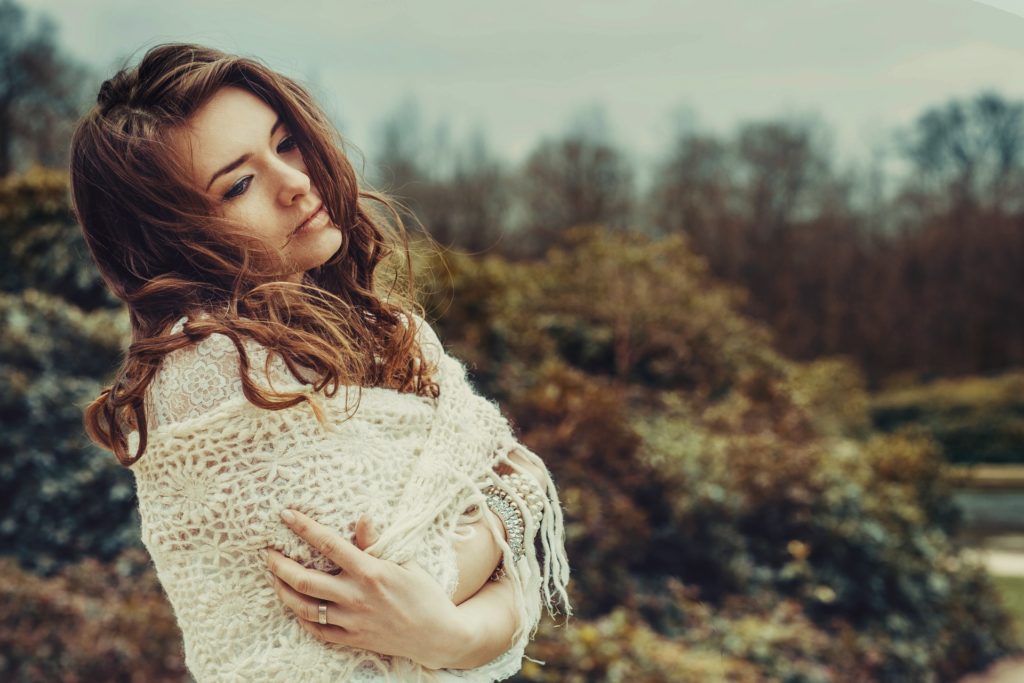 Woman in Autumn